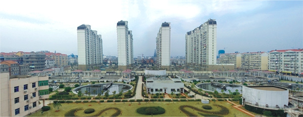 江西最大污水處理廠——南昌朝陽污水處理廠二期工程（省、市優(yōu)良工程，獲滕王閣杯）